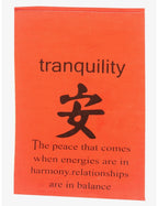 All Natural Handmade Tibetan Style Affirmation Flags - Peace, Happiness, Courage, Love, Tranquility, Wisdom - DharmaObjects