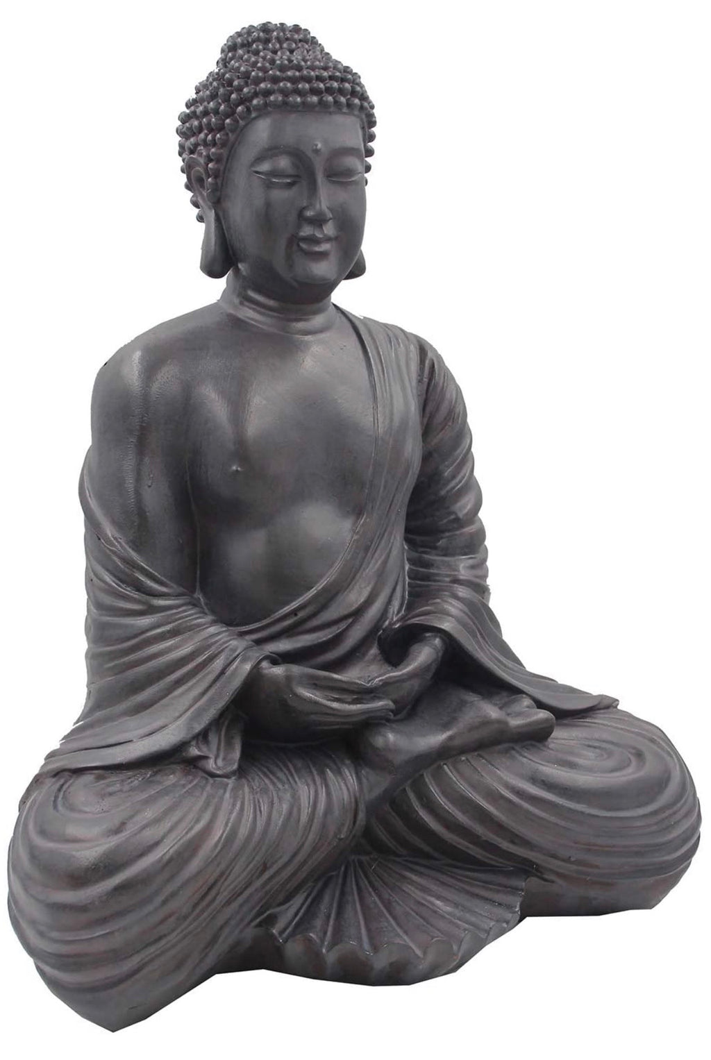 Meditating Buddha Mindfulness Peace Harmony Statue 16” Tall - DharmaObjects