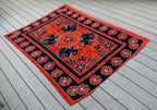 Indian Elephants Mandala Tapestry 80”X50” - DharmaObjects