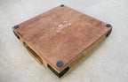 Set of 3 Nesting Country Style Wooden Serving Trays - DharmaObjects