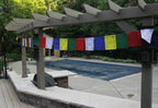 Tibetan Buddhist Prayer Flags Indoor Outdoor Wind Horse Prayer Flags - Pack of 25 Flags - DharmaObjects