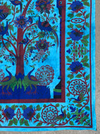 Temple Tree Of Life Tapestry Wall Hanging Decor 85” X 55" - DharmaObjects