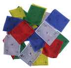 Tibetan Buddhist Prayer Flags Indoor Outdoor Wind Horse Prayer Flags - Pack of 25 Flags - DharmaObjects