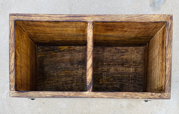 Rustic Country Style Wooden Utensil Cooking Tools Holder