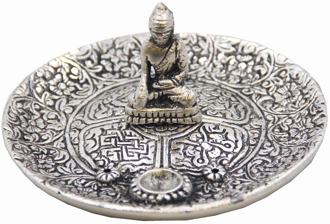 Tibetan Buddha Incense Burner Holder - DharmaObjects